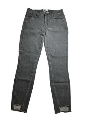 Parker Smith Skinny star studded gray jeans. Ankle. Size 26.